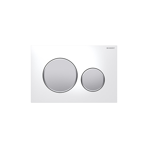 GEBERIT TIPKA SIGMA 20 bela/sjajna hrom/mat hrom 115.882.KL.1