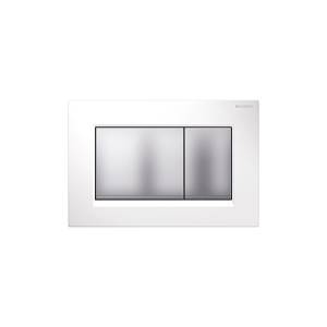GEBERIT TIPKA SIGMA 30 bela / matirani hrom / matirani hrom 115.883.KL.1
