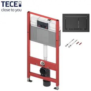 TECE PROFIL SET UGRADNI VODOKOTLIĆ + TIPKA BASE CRNA MAT 9400415