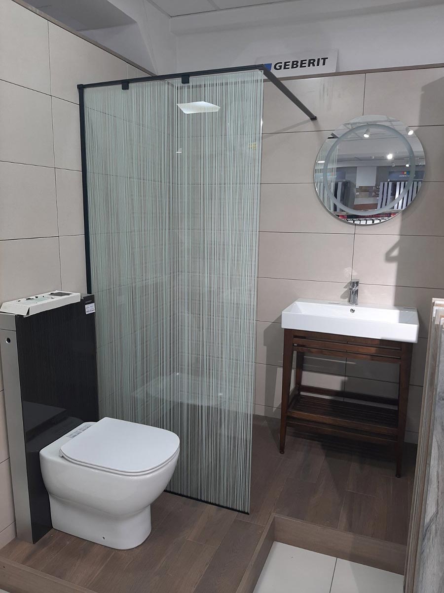 Fiksni tuš paravan Walk-in Velum S-473L-90/8mm - Slika 2