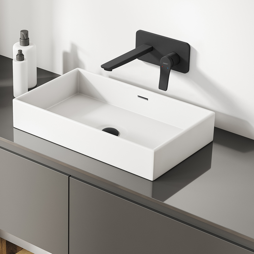Stratos Black ugradna slavina
