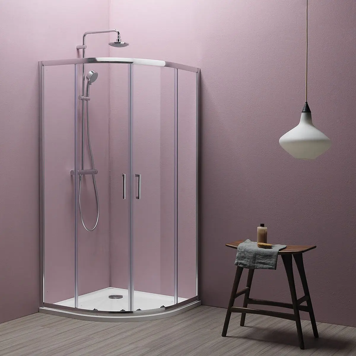Kolpa San Tuš Kabina Eco Quat TKP 80K Silver