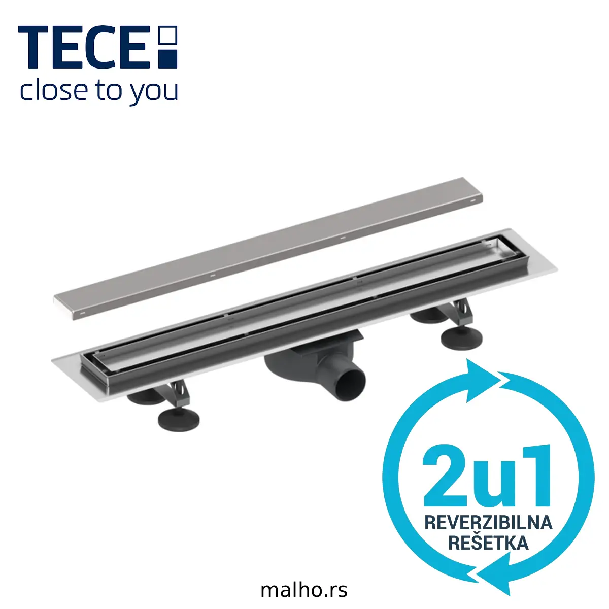TECE LINUS 2u1 SET 900 mm 15103099 tus kanalica
