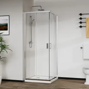 Tuš kabina Elemento Combo 90x90x200 providno staklo 6mm