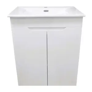 Kupatilski ormarić konzonlni ili podni sa lavaboom VG VIVA XL 60