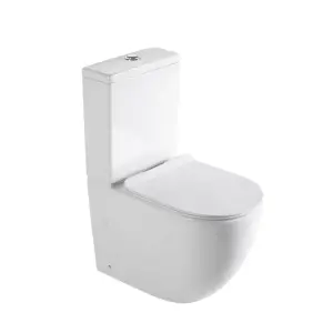 Monoblok OPTIMO rimless sa duroplast soft close wc daskom