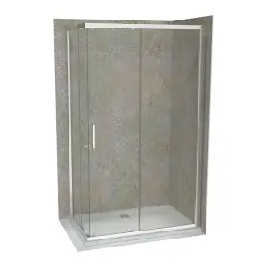 Tuš kabina ATLAS PRO 100x80cm staklo 6mm providno C 02 431000C 02 43800
