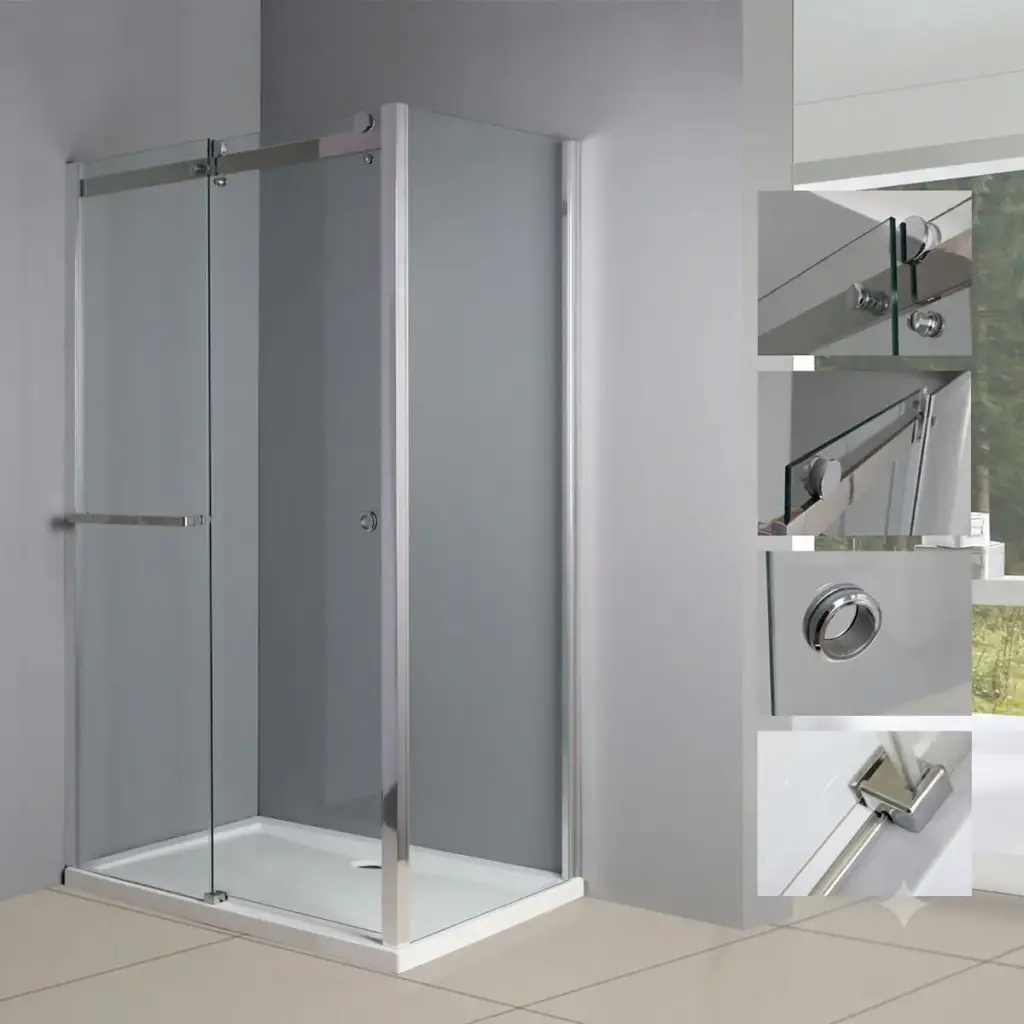 Tus kabina DANTE 120L 120x80x195cm 8mm