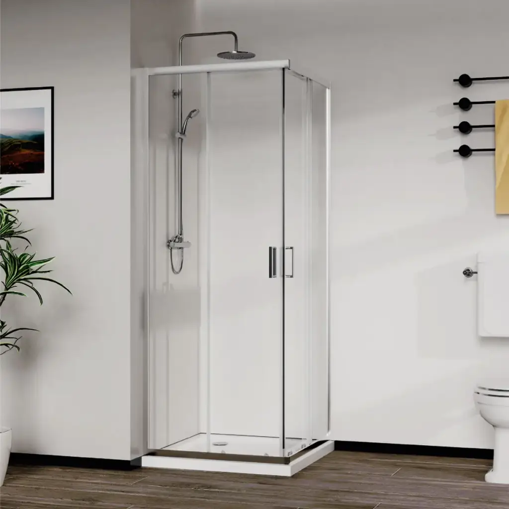 Tuš kabina Malho Pure 80×80 Silver