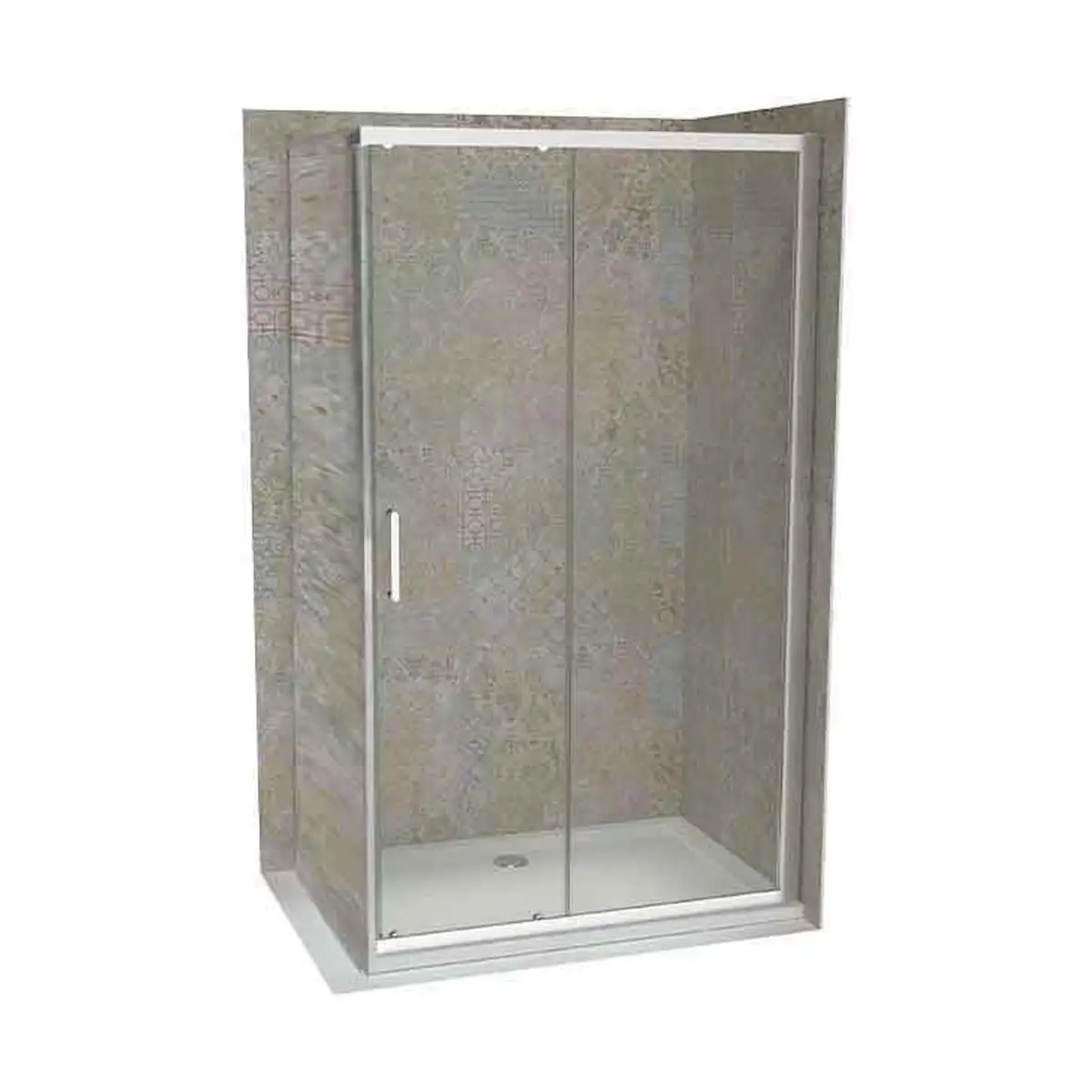 Stakleni paravan COPEN ATLAS PRO 1700x1950 hrom. staklo 6mm providno