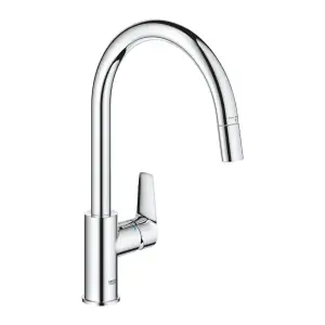 Baterija za sudoperu GROHE BAUEDGE sa izvlacecim tusem 30536000.webp